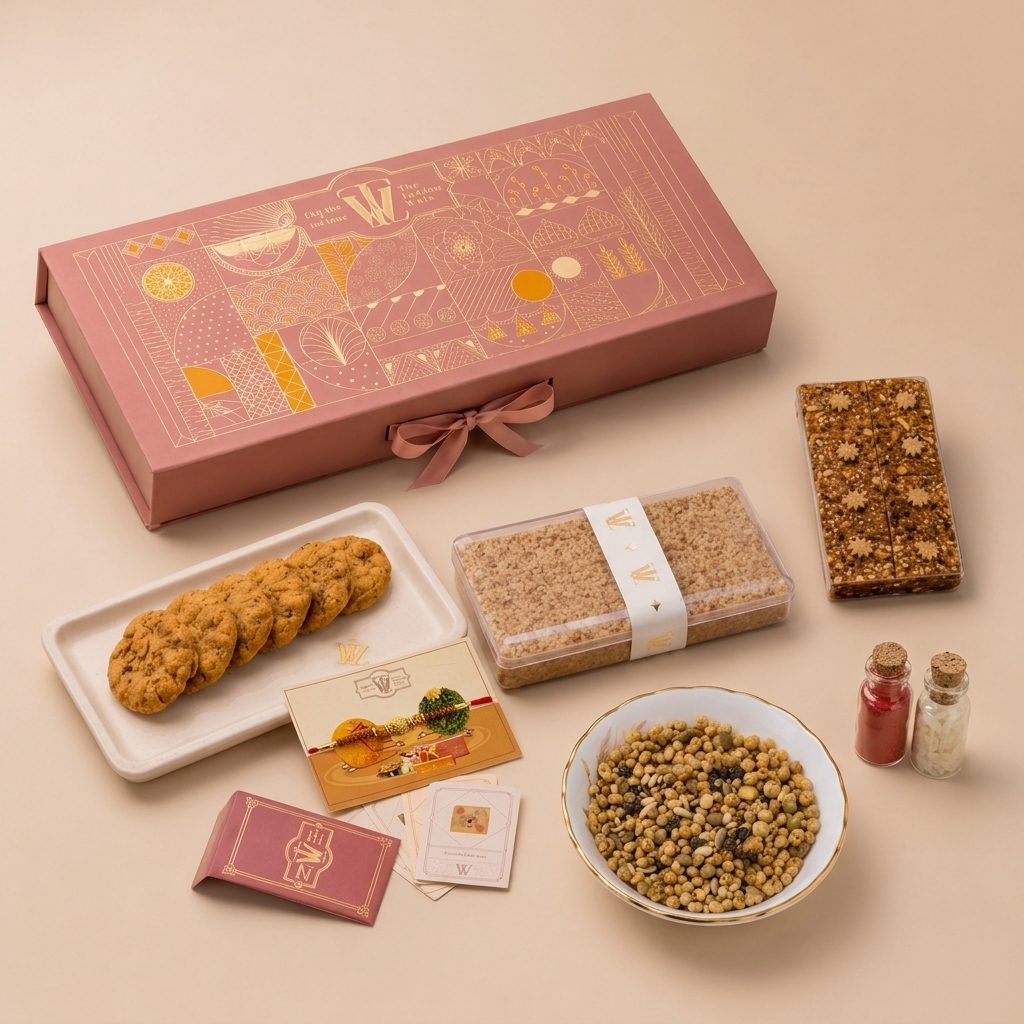 The Promise - Rakhi Hamper (Gluten Free & Sugar Free)