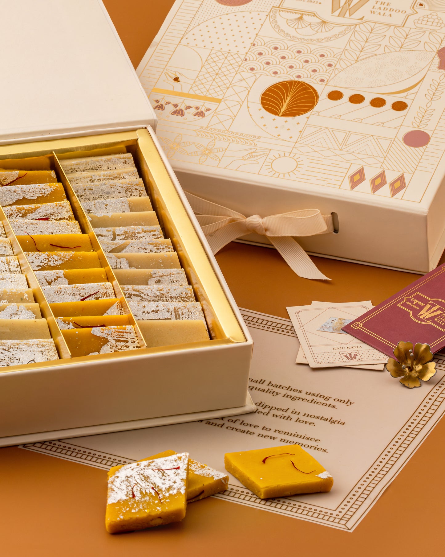 Mixed Kaju Katli Mudra Box
