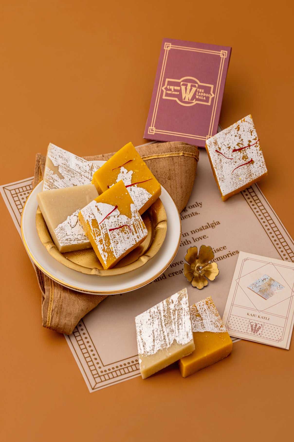 Mixed Kaju Katli Mudra Box