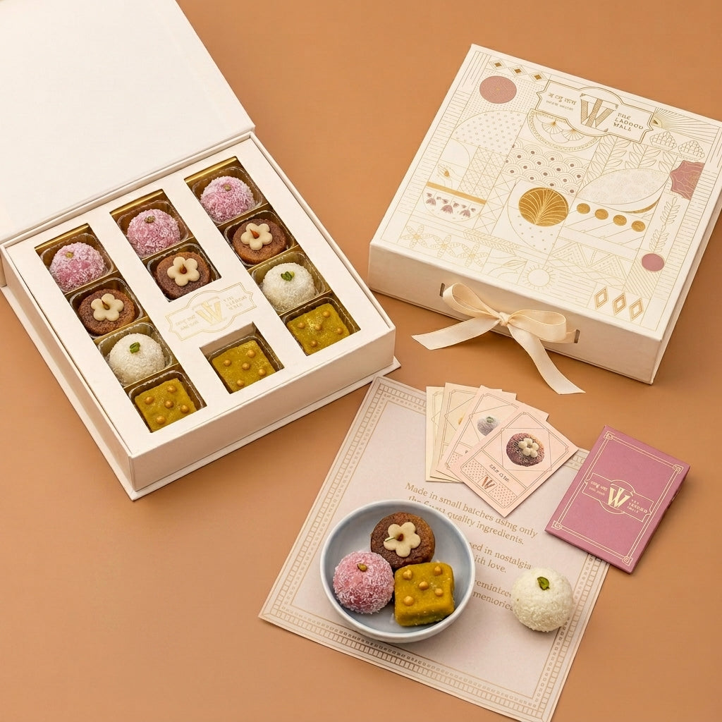 Chandrakala - Assorted laddoo box of 11