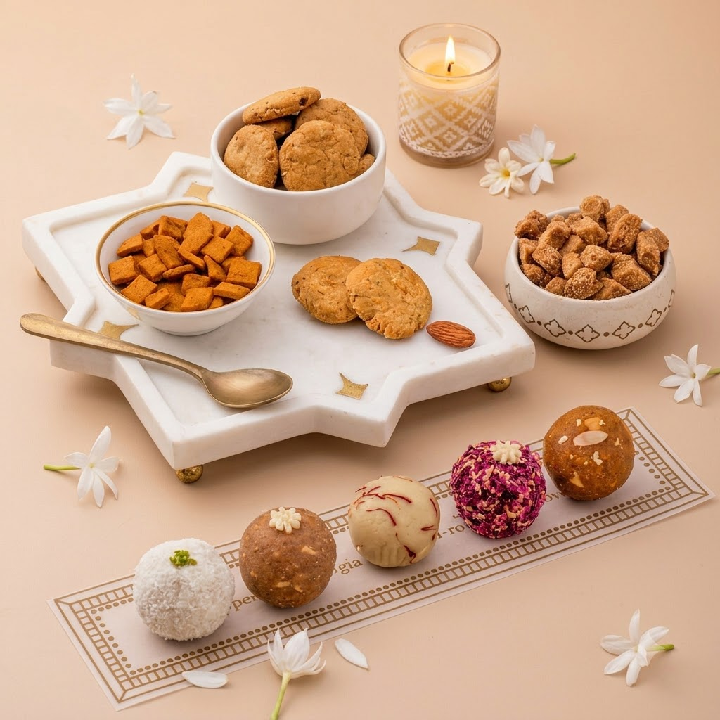 Theladdoowala Bright Bites Diwali Hamper