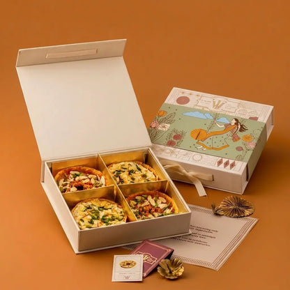 Bahaar - Assorted Ghewar box of 4