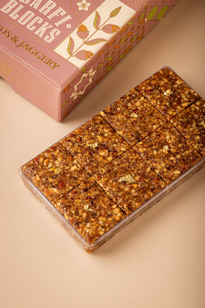 Almond & Jaggery Barfi