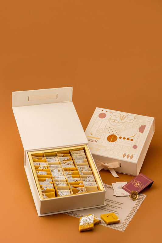 Mixed Kaju Katli Mudra Box