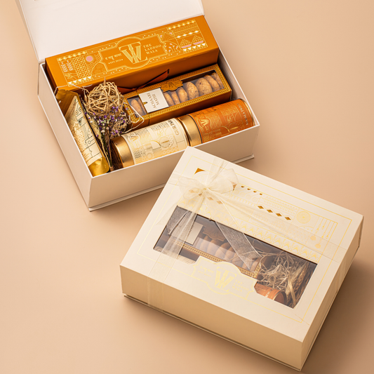 Palash Gift Hamper elegant festive gift hamper with assorted dry fruits and sweets image 2	