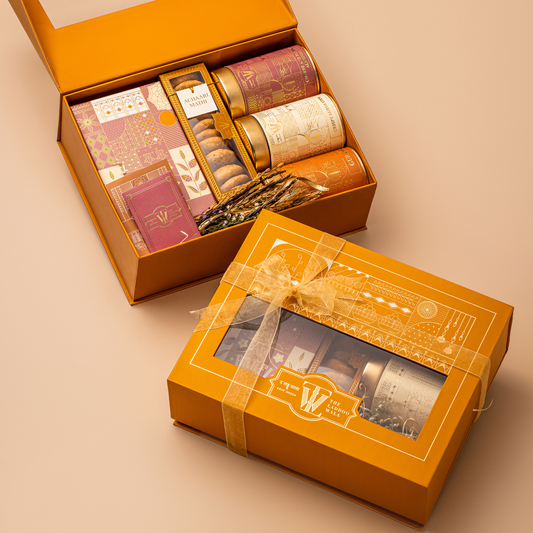 Mogra Gift Hamper premium festive gift hamper with assorted dry fruits and mithai