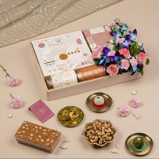 Savour The Sweet Tray with premium assorted Indian mithai for festive gifting